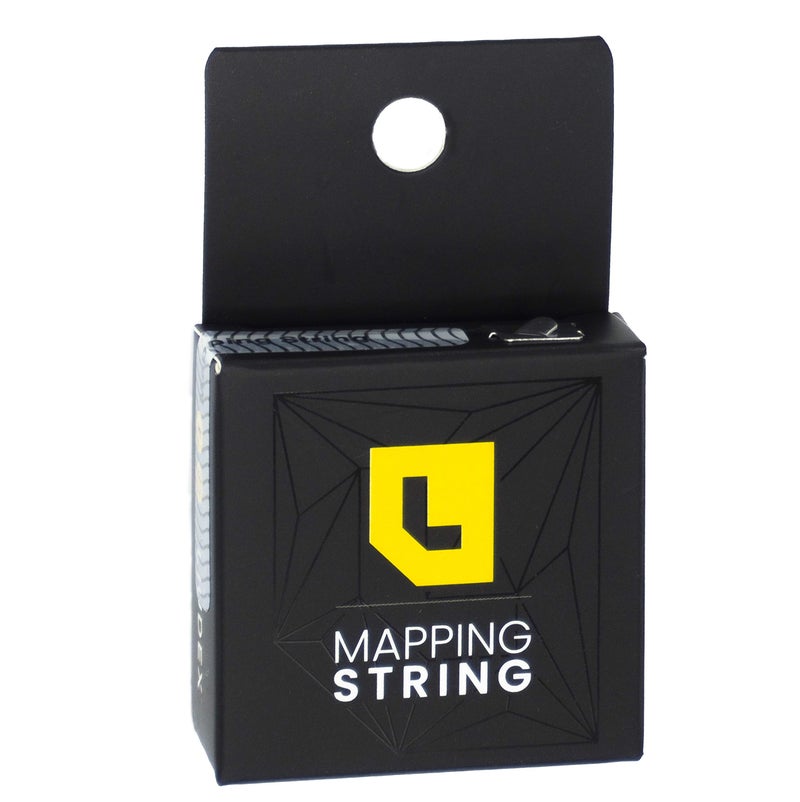 LIUDEX Pre-Inked Eyebrow Mapping String â€“ an Essential Cosmetic Tool for Microblading and Waxing; Effective and Easy-to-Use Black Ink Eyebrow Thread Brow Marker for Flawless Perfection - Image 1